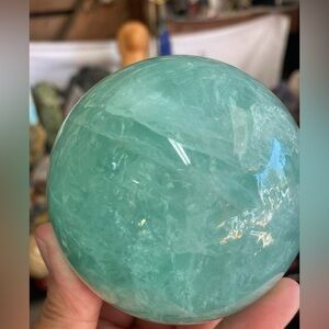 Baja Fluorite Big Sphere (UV)
